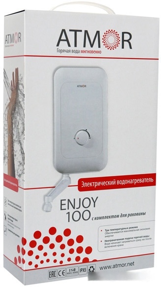Водонагреватель Atmor Enjoy 100 5 кВт, фото 7