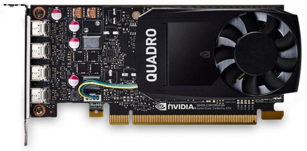 Видеокарта PNY Quadro P600 DVI 2GB GDDR5 [VCQP600DVI-PB], фото 1