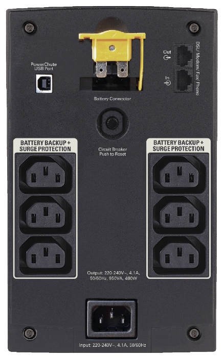 Источник бесперебойного питания APC by Schneider Electric Back-UPS 1400VA, 230V, AVR, IEC Sockets, фото 2