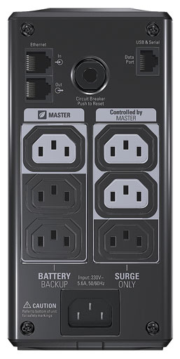 Источник бесперебойного питания APC by Schneider Electric Back-UPS RS LCD 550VA, фото 2