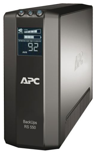 Источник бесперебойного питания APC by Schneider Electric Back-UPS RS LCD 550VA, фото 1