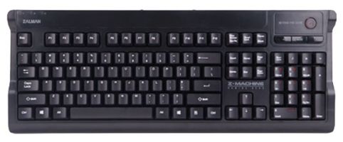 Клавиатура ZALMAN ZM-K600S Black USB+PS/2