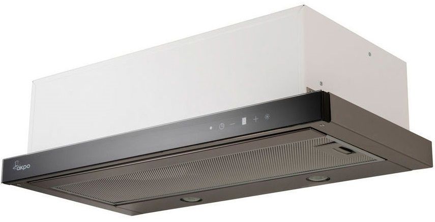 Вытяжка AKPO Light Glass Touch Twin 60 WK-7 (белое стекло/нержавеющая сталь)