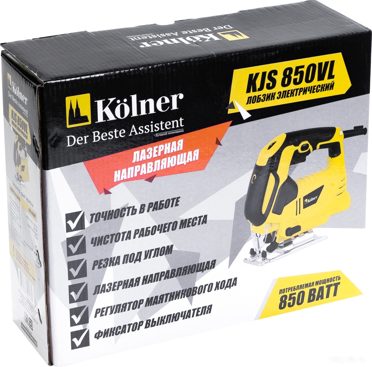 Электролобзик Kolner KJS 850VL, фото 3