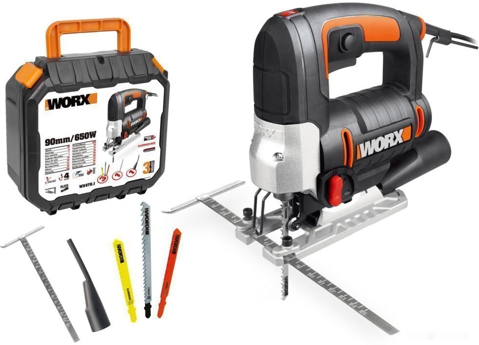 Электролобзик Worx WX478.1, фото 3
