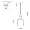 Люстра подвесная Odeon Light Bolli 4085/1