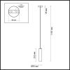 Люстра подвесная Odeon Light Corse 3873/1L