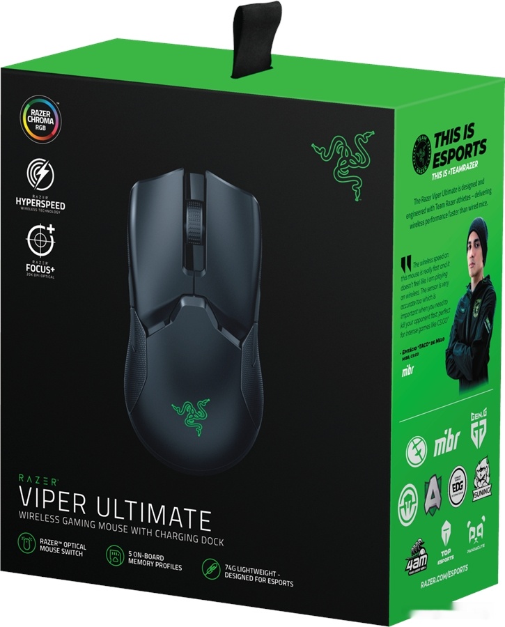 Игровая мышь RAZER Viper Ultimate, фото 14