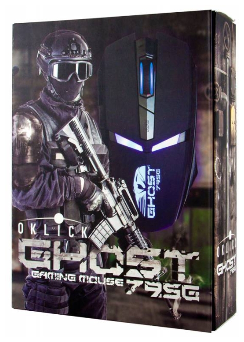  Oklick 795G GHOST Gaming Optical Mouse Black USB, фото 7