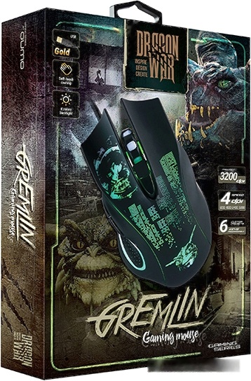 Игровая мышь Qumo Dragon War Gremlin M37, фото 3