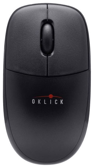  Oklick 325MW Wireless Optical Mouse Black USB, фото 5