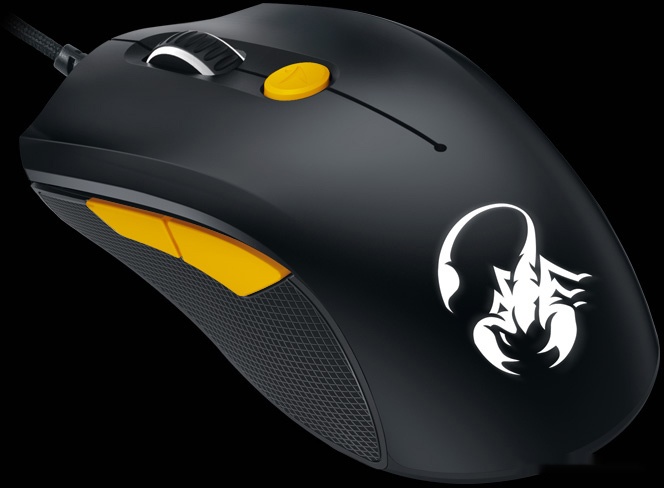 Игровая мышь Genius Scorpion M6-600 (черный/оранжевый), фото 2