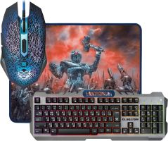 Клавиатура + мышь с ковриком Defender Killing Storm MKP-013L RU