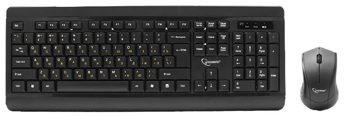 Клавиатура + мышь Gembird KBS-8001 Black USB