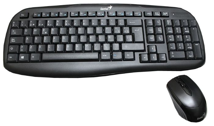 Клавиатура + мышь Genius KB-8000X Black USB