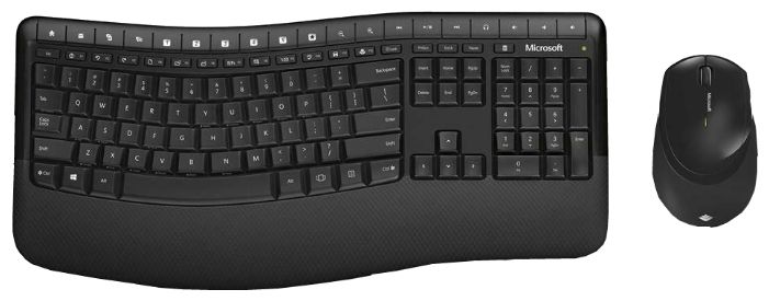 Клавиатура + мышь Microsoft Wireless Comfort Desktop 5050 Black USB