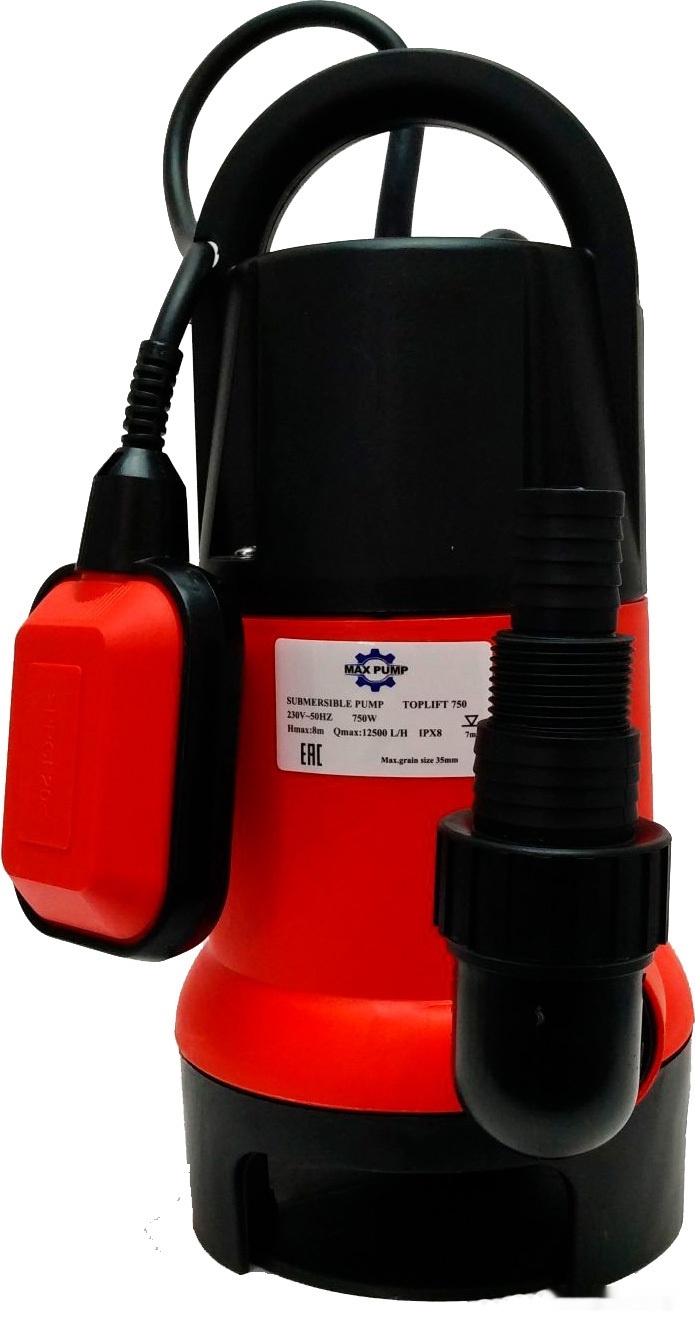 Фекальный насос Maxpump TOPLIFT 750, фото 2