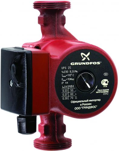 Циркуляционный насос Grundfos UPS 25-70 180