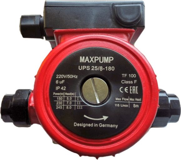 Насос Maxpump UPS 25/8-180, фото 1