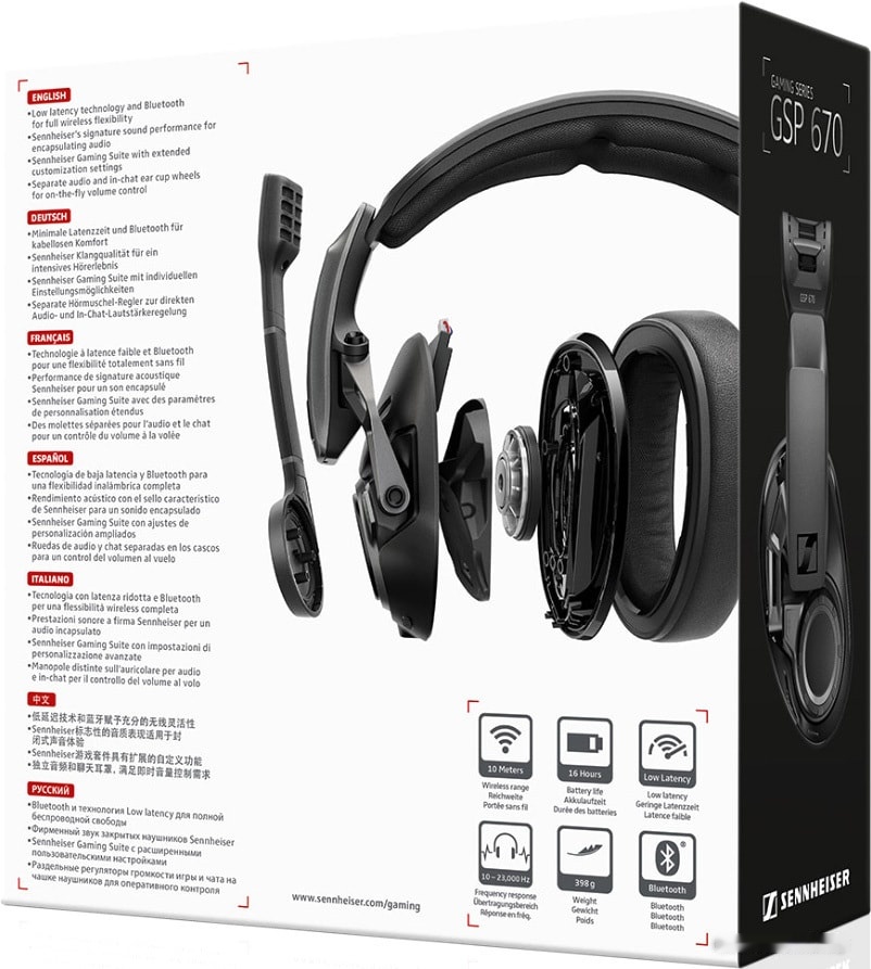 Наушники Sennheiser GSP 670, фото 4
