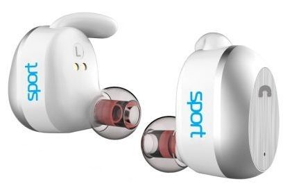 Наушники-гарнитура Elari NanoPods Sports NPS-2S (белый)
