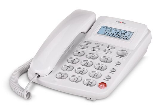 Проводной телефон TeXet TX-250 (White)