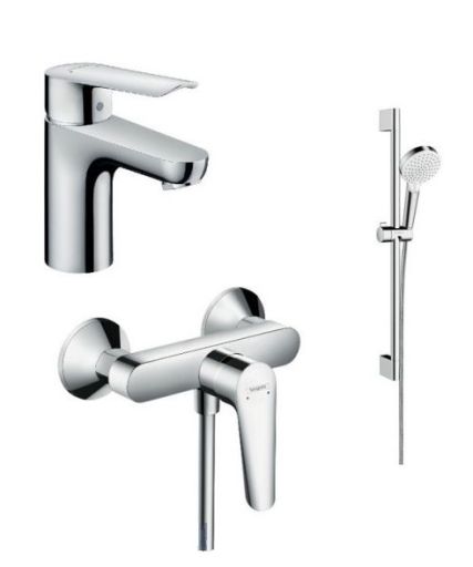Смеситель Hansgrohe Crometta Vario 71177000 + 71610000 + 26532400, фото 1