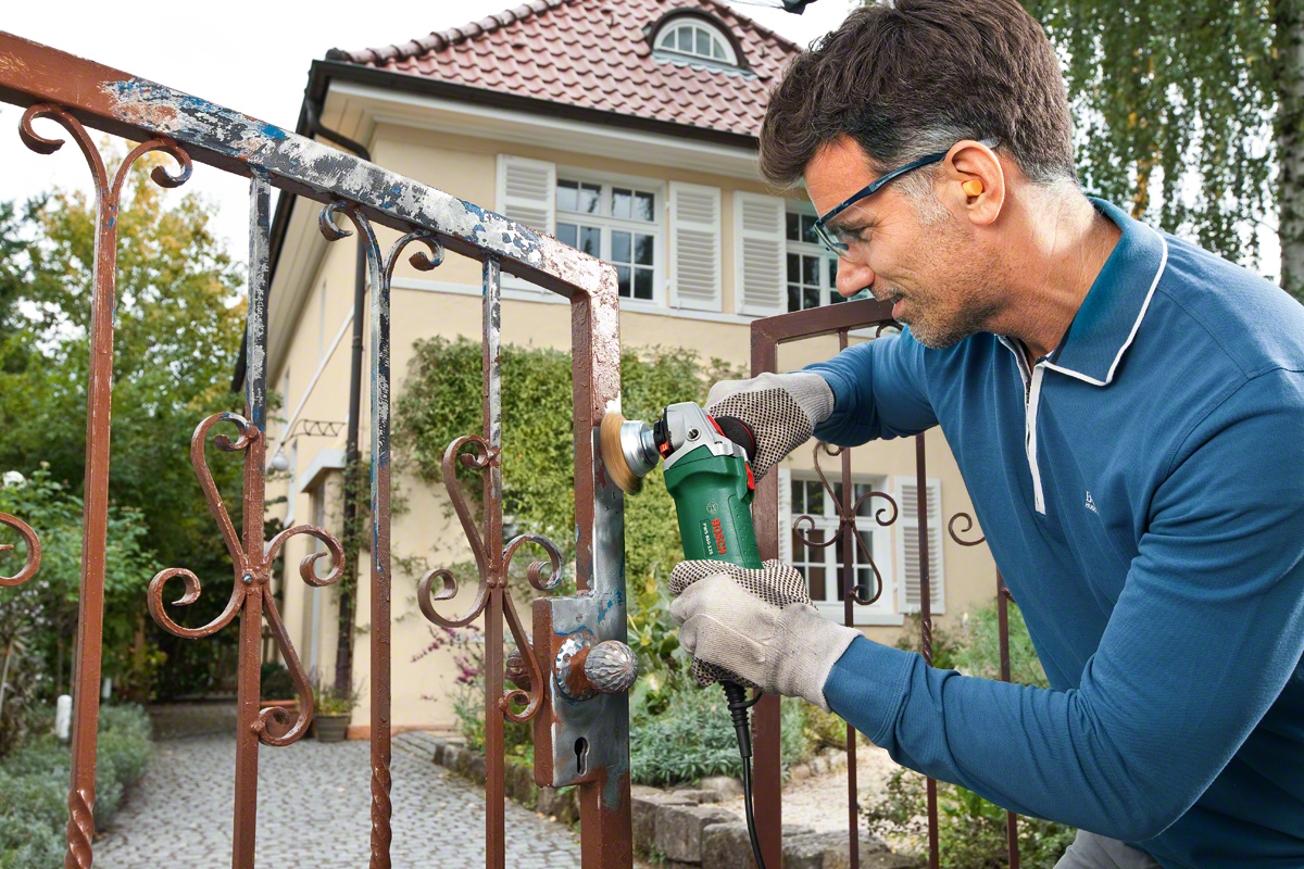 Угловая шлифмашина Bosch PWS 850-125, фото 4
