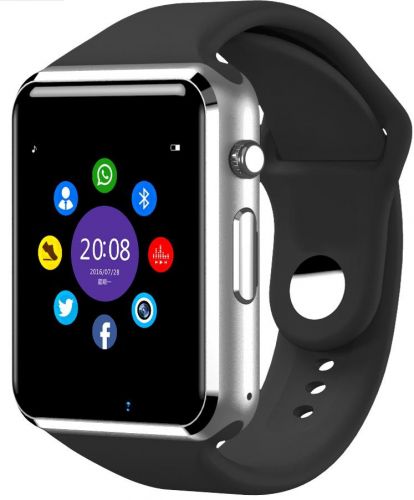 Умные часы D&A A1 (серебристый/черный)