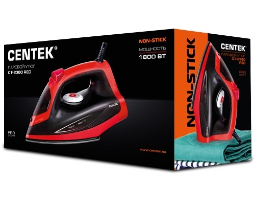 Утюг CENTEK CT-2360 (Red), фото 2