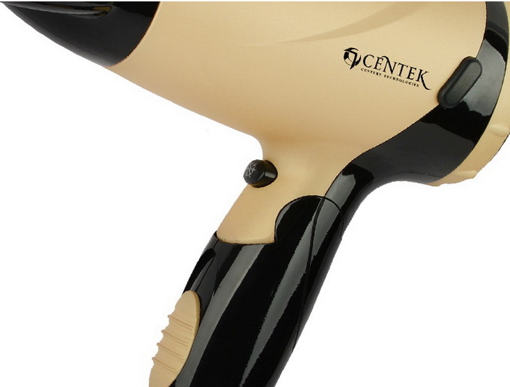 Фен CENTEK CT-2209 (Black-Gold), фото 2