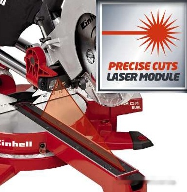 Торцовочная пила Einhell TE-SM 2131 Dual, фото 4