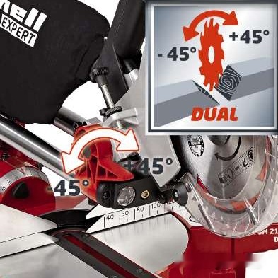 Торцовочная пила Einhell TE-SM 2131 Dual, фото 3
