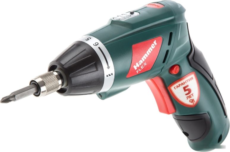 Электроотвертка Hammer Flex ACD3.6Li USB, фото 1