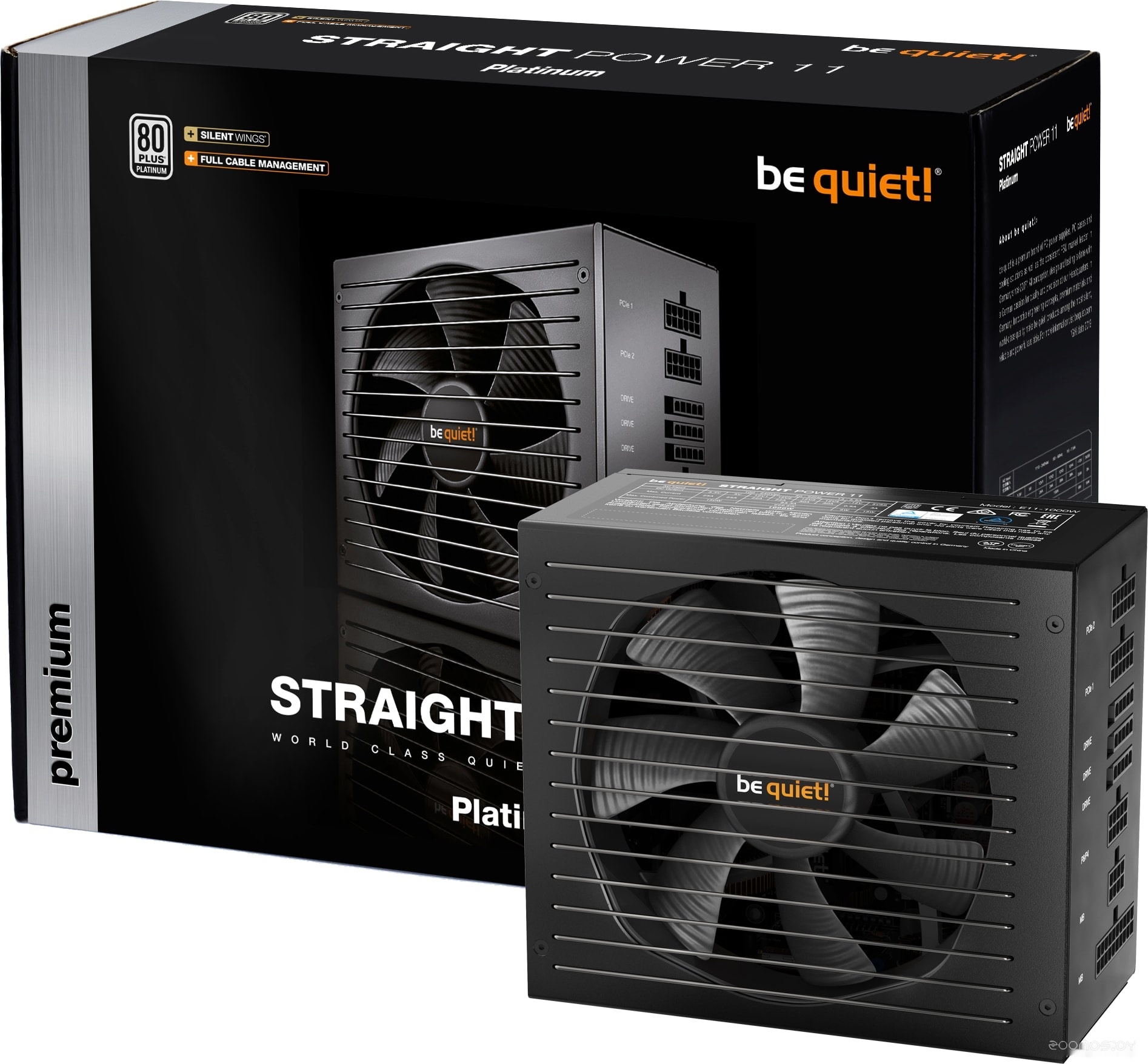Блок питания be quiet! Straight Power 11 Platinum 650W BN306, фото 4
