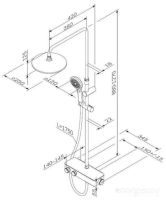 Душевая система Am.Pm ShowerSpot F0750A400