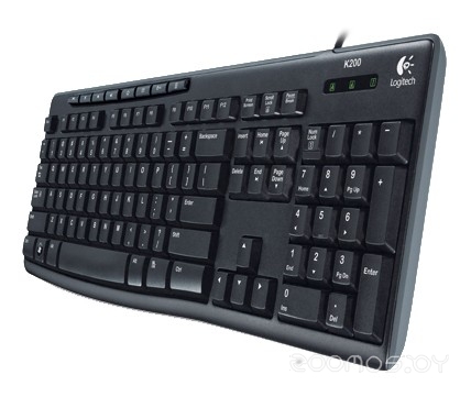 Клавиатура Logitech Keyboard K200 for Business Black USB, фото 2
