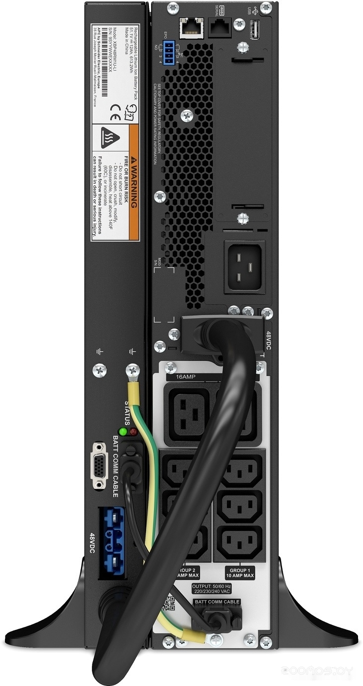 Источник бесперебойного питания APC Smart-UPS SRT Li-Ion 2200 ВА SRTL2200RMXLI, фото 8