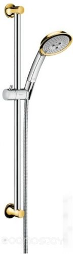 Душевой гарнитур Hansgrohe Raindance Classic 100 AIR 3jet 27843090 (хром/золото), фото 1