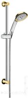 Душевой гарнитур Hansgrohe Raindance Classic 100 AIR 3jet 27843090 (хром/золото)
