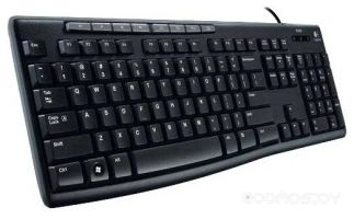 Клавиатура Logitech Keyboard K200 for Business Black USB