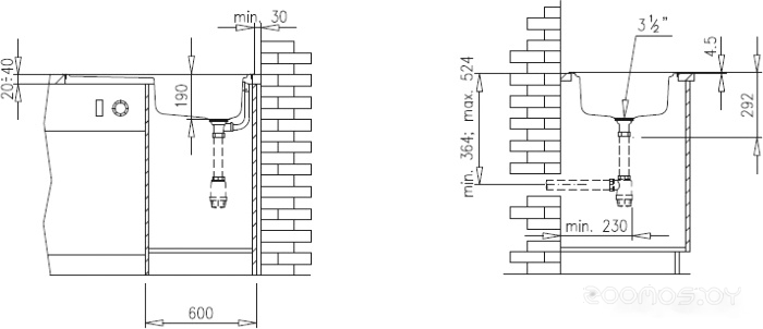 Кухонная мойка Teka Classico 1C 1E MTX, фото 4