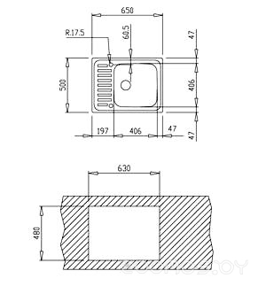 Кухонная мойка Teka Classic 1B mtx, фото 2