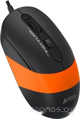Мышь A4Tech Fstyler FM10 (черный/оранжевый), фото 4