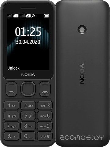 Мобильный телефон Nokia 125 Dual SIM (черный)