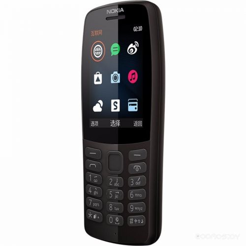 Мобильный телефон Nokia 210 Dual Sim TA-1139 (черный)