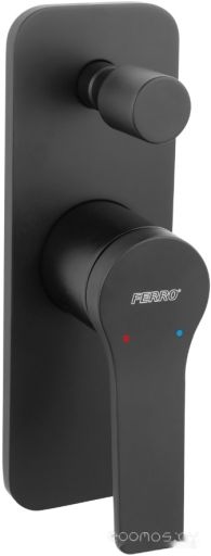 Смеситель Ferro Stratos Black BSC7PBL, фото 1