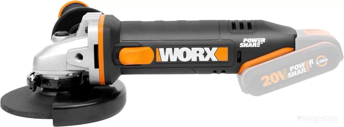 Угловая шлифмашина Worx WX803.9 (без АКБ), фото 2