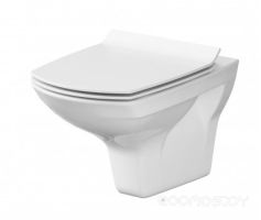 Унитаз Cersanit Carina Clean On S-MZ-CARINA-COn-S-DL-w + 458.128.21.1