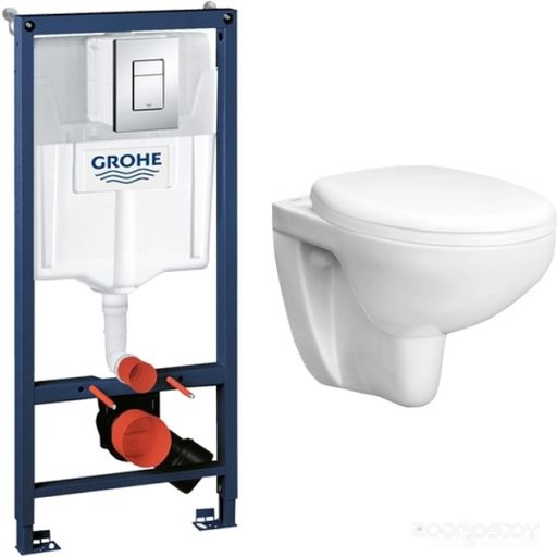 Унитаз Grohe Bau 39427000+39493000+38772001, фото 1